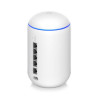 Router Ubiquiti UniFi Dream Router, WiFi 6, 4 Puertos, 2.4/5GHz, Almacenamiento 128GB, Blanco