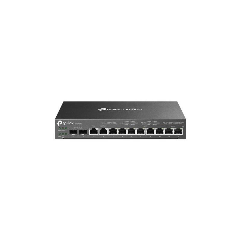 Router VPN Gigabit Omada 3 en 1 TP-Link ER7212PC, CPU Doble núcleo, 4xWAN Ethernet, PoE de 110W